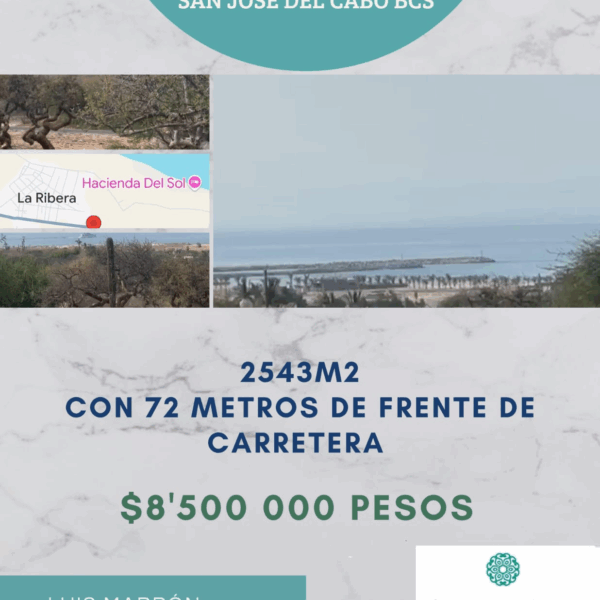 Terreno cerca de Cabañas Vista La Ribera